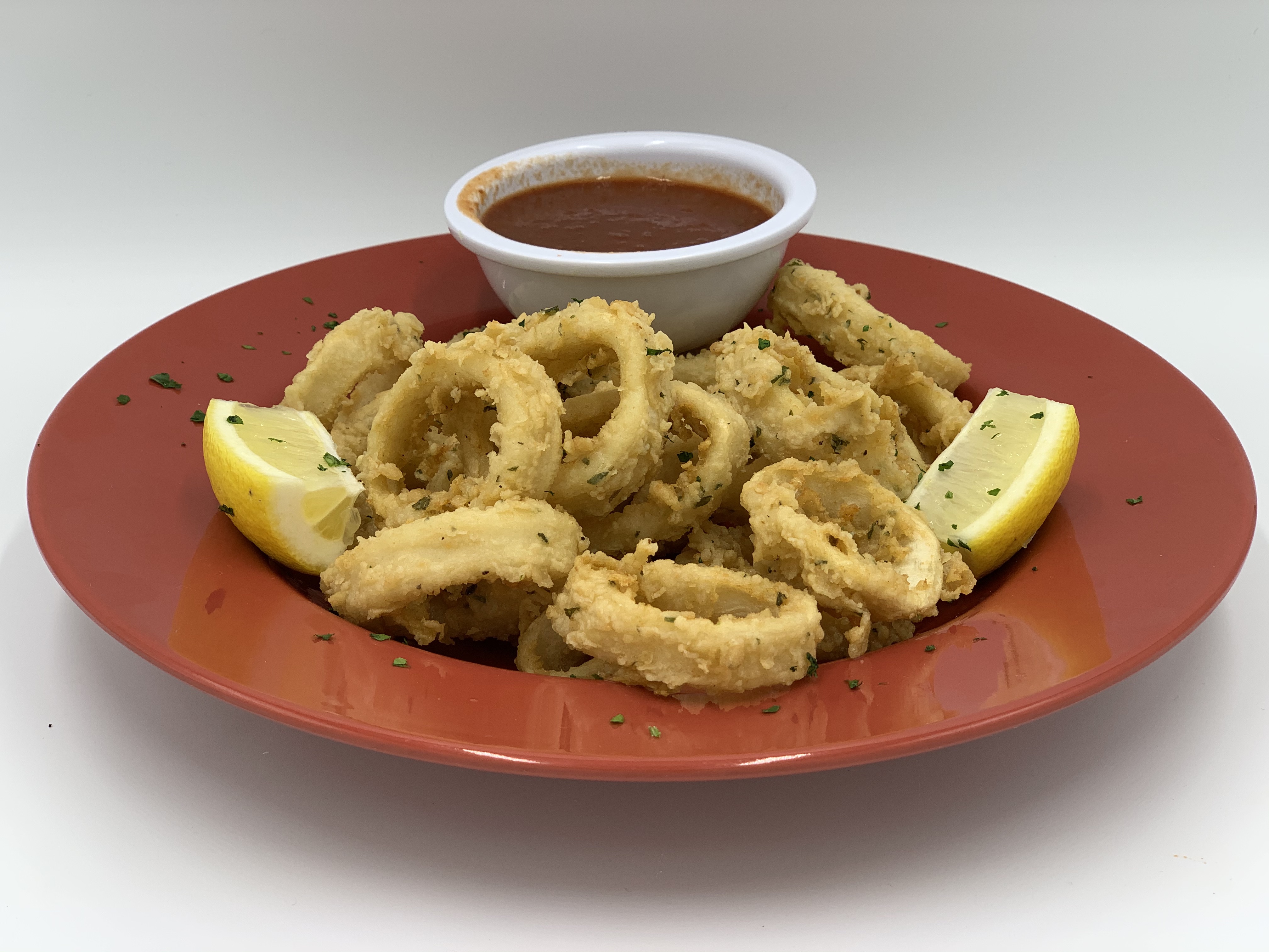 Order Fried Calamari food online from Mario's Pizzeria of Seaford store, Seaford on bringmethat.com