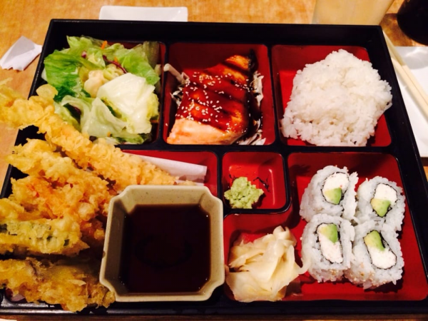 Order Happy Bento Box food online from Sushi House store, San Bruno on bringmethat.com