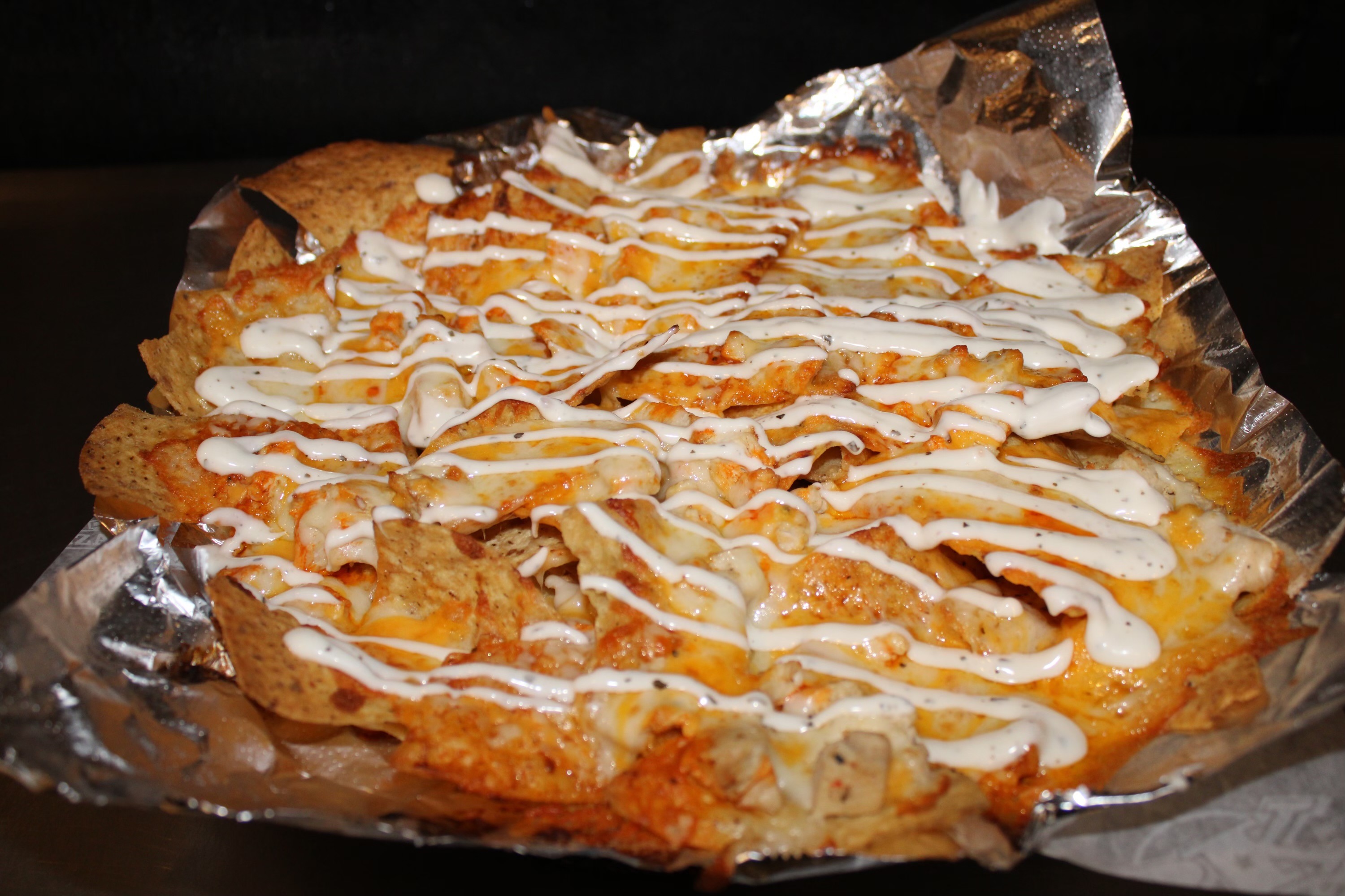 Order Buffalo Chicken Nachos food online from Pizza King store, Georgetown on bringmethat.com