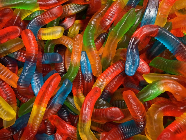 Order Gummy Worms Bag food online from The World Of Goodies store, Teaneck on bringmethat.com