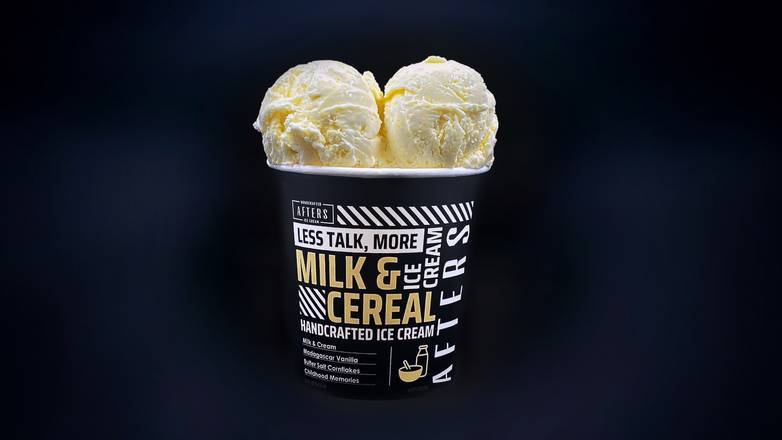 Order Milk & Cereal Pint food online from Afters Ice Cream store, San Bernardino on bringmethat.com