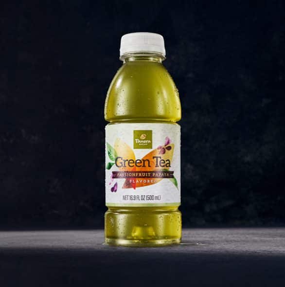 Order Bottled Passion Fruit Papaya Green Tea food online from Panera store, Fayetteville on bringmethat.com