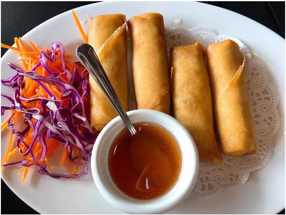 Order 3. Crispy Rolls food online from Am Thai Fusion Cuisine store, Anaheim on bringmethat.com
