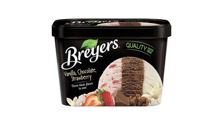Order Breyers Strawberry Vanilla Chocolate Ice Cream food online from Energy Mart 4 store, Brevard on bringmethat.com