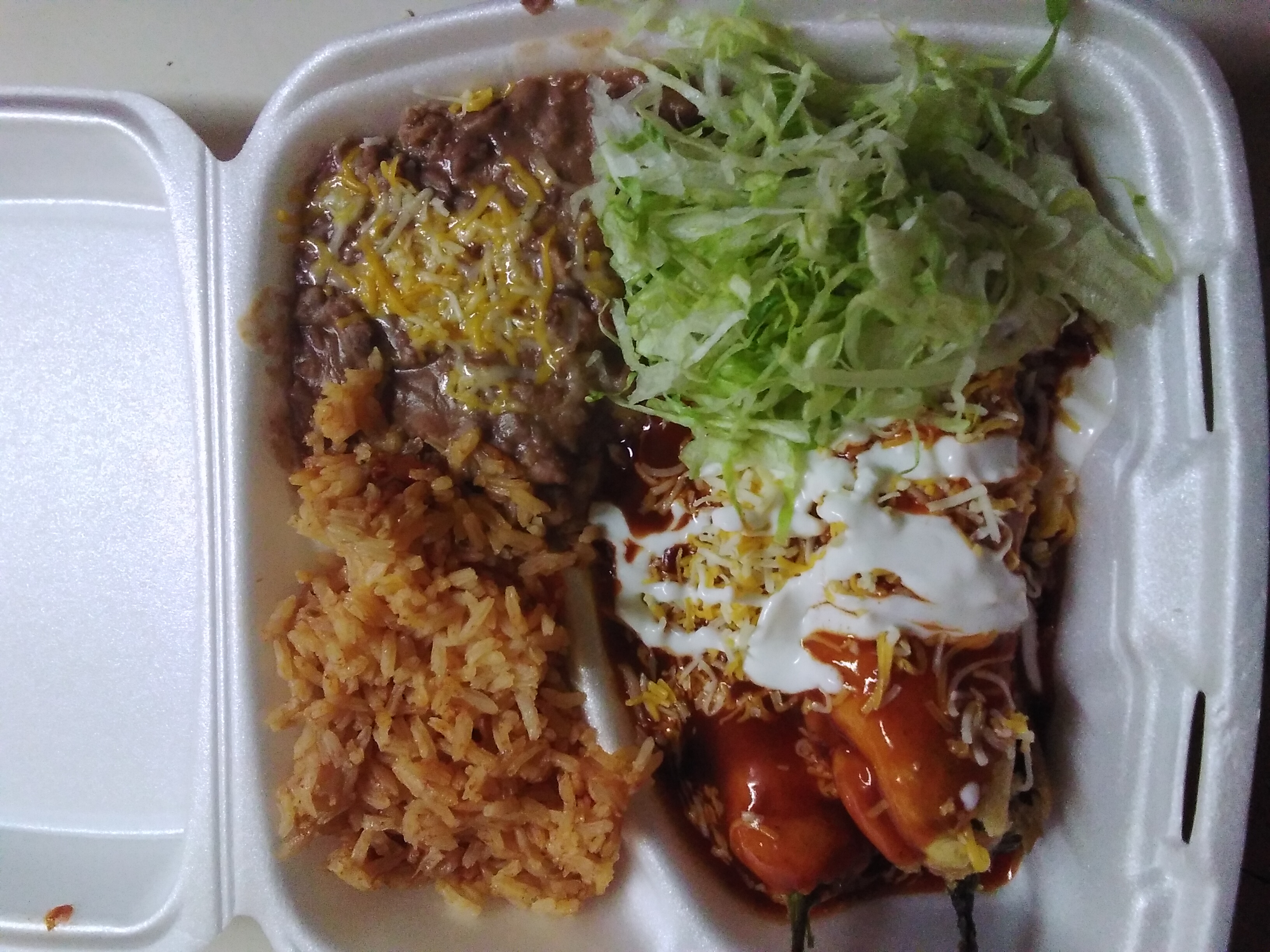 Order 2 Chile Rellenos food online from Rolberto Taco Shop store, San Diego on bringmethat.com