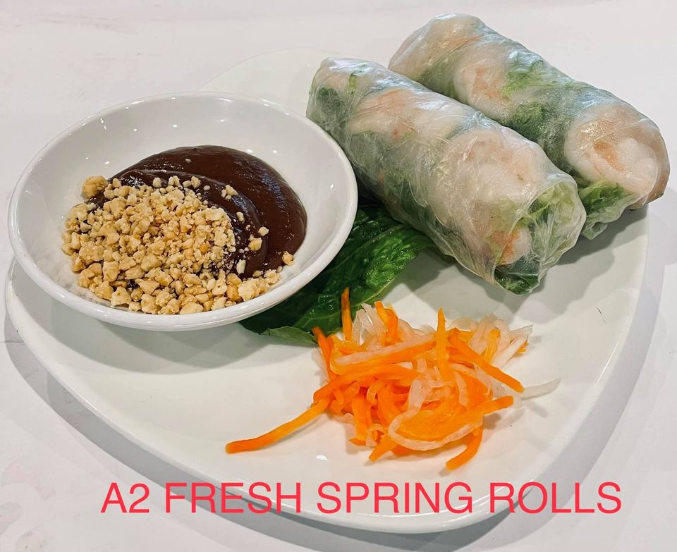 Order A2. Fresh Spring Roll Lunch food online from Boba Tea Cafe store, Niagara Falls on bringmethat.com