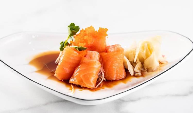 Order Salmon Lover food online from Zato Thai Cuisine & Sushi Bar store, Dallas on bringmethat.com