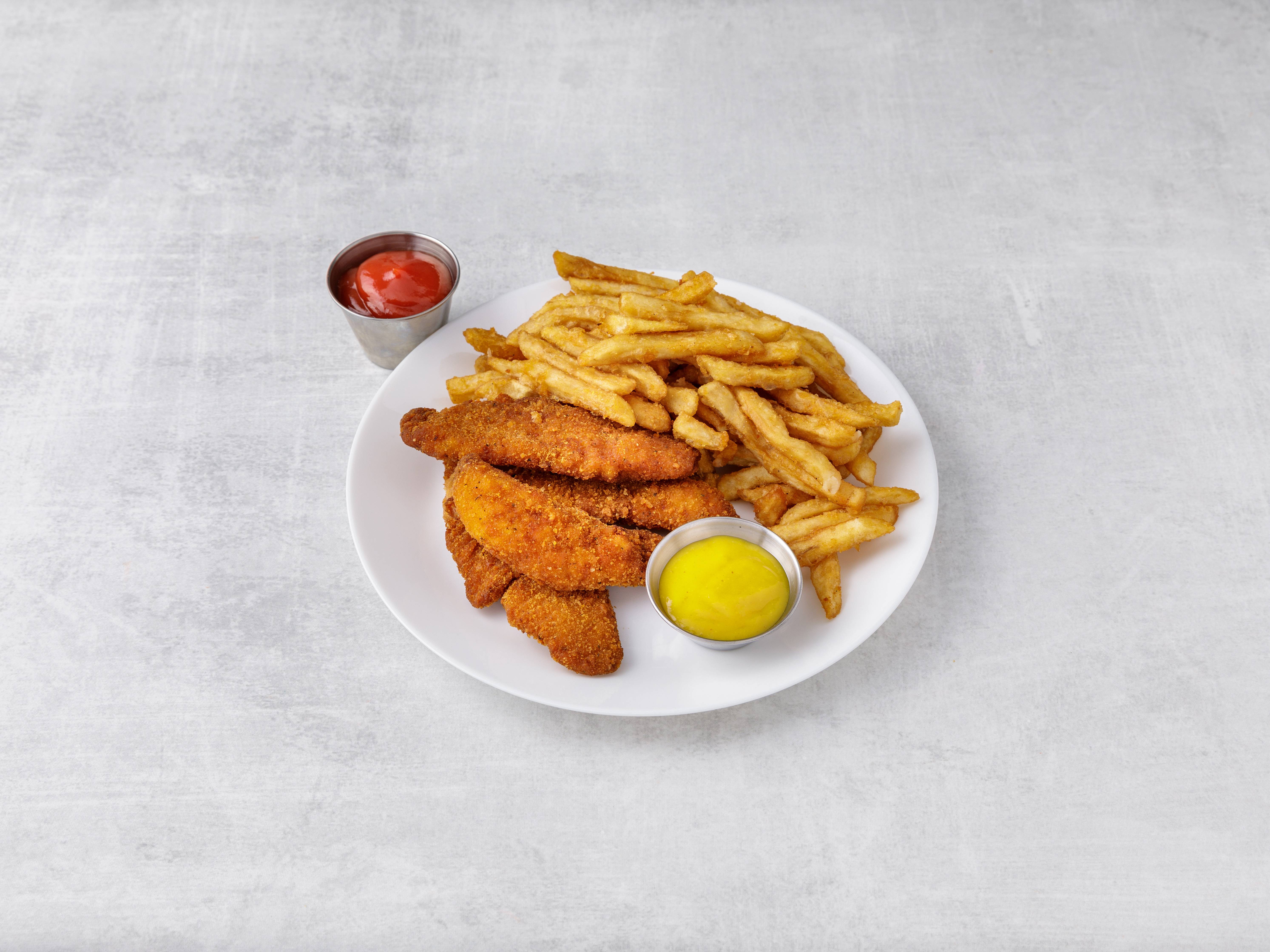 Order Chicken Fingers Deluxe food online from Luna Pizza store, West New York on bringmethat.com