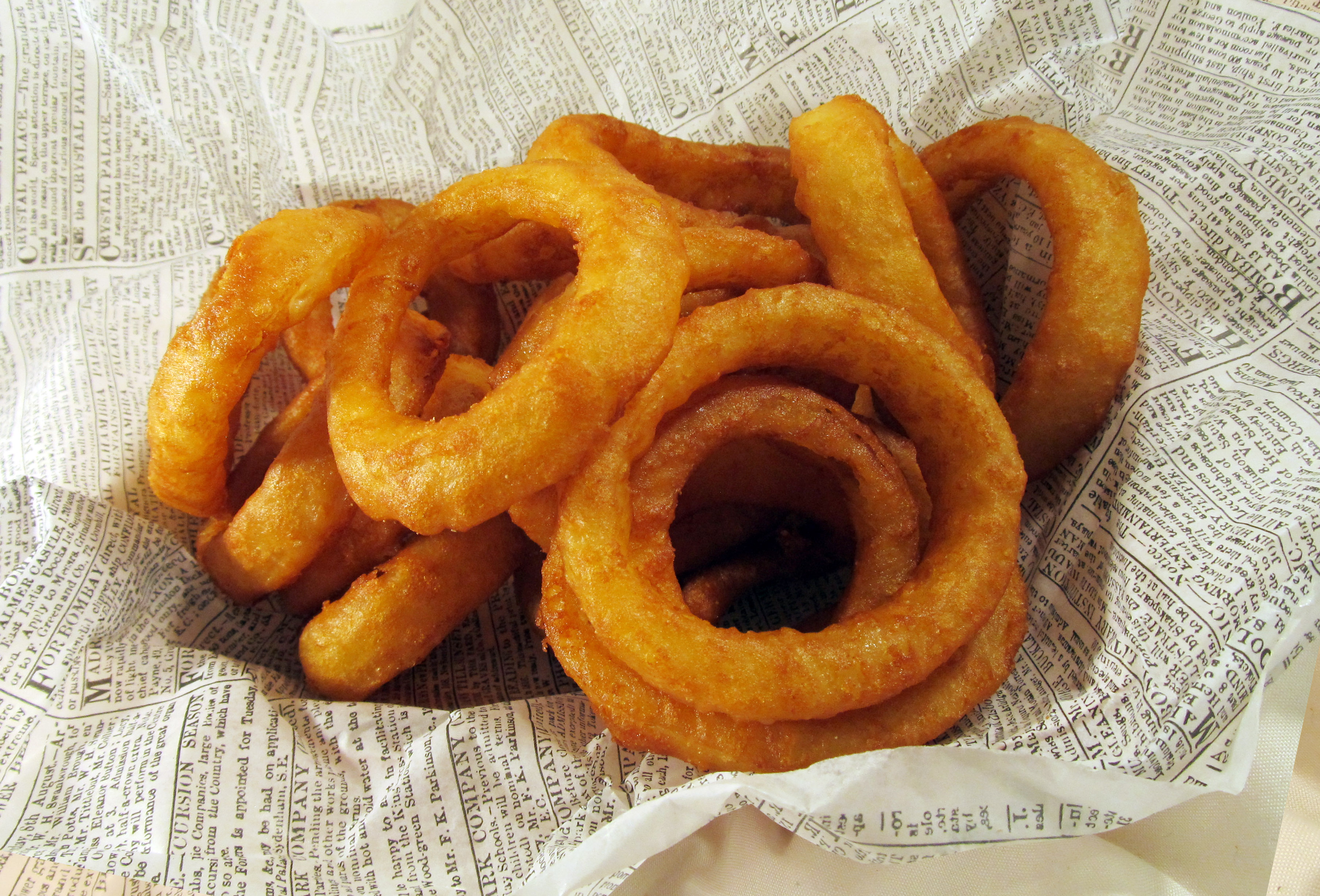 Order Onion Rings food online from Emil's Burger and Breakfast store, Oakland on bringmethat.com