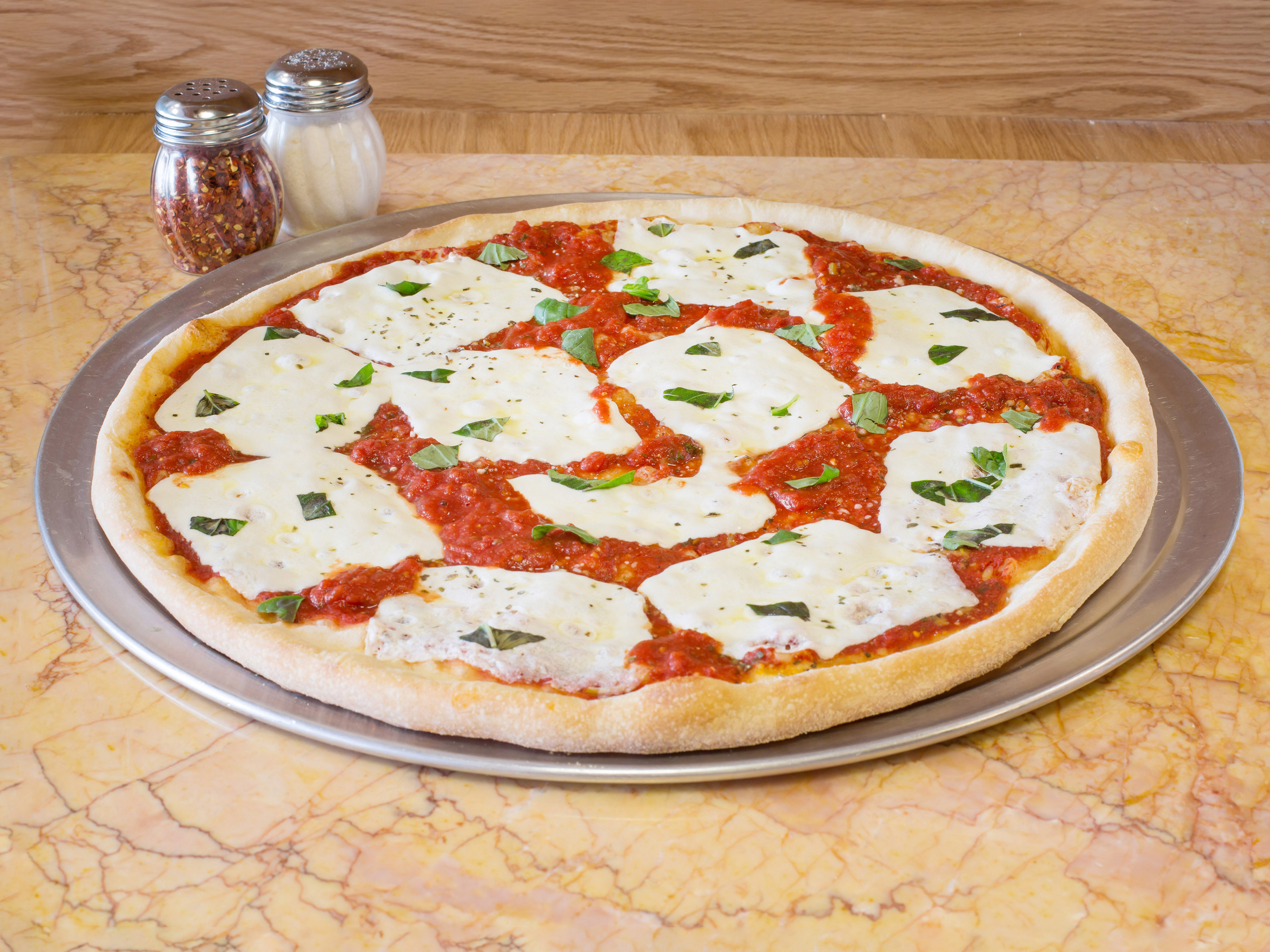 Order Margherita Pizza food online from Outta Hand Pizza store, Westfield on bringmethat.com