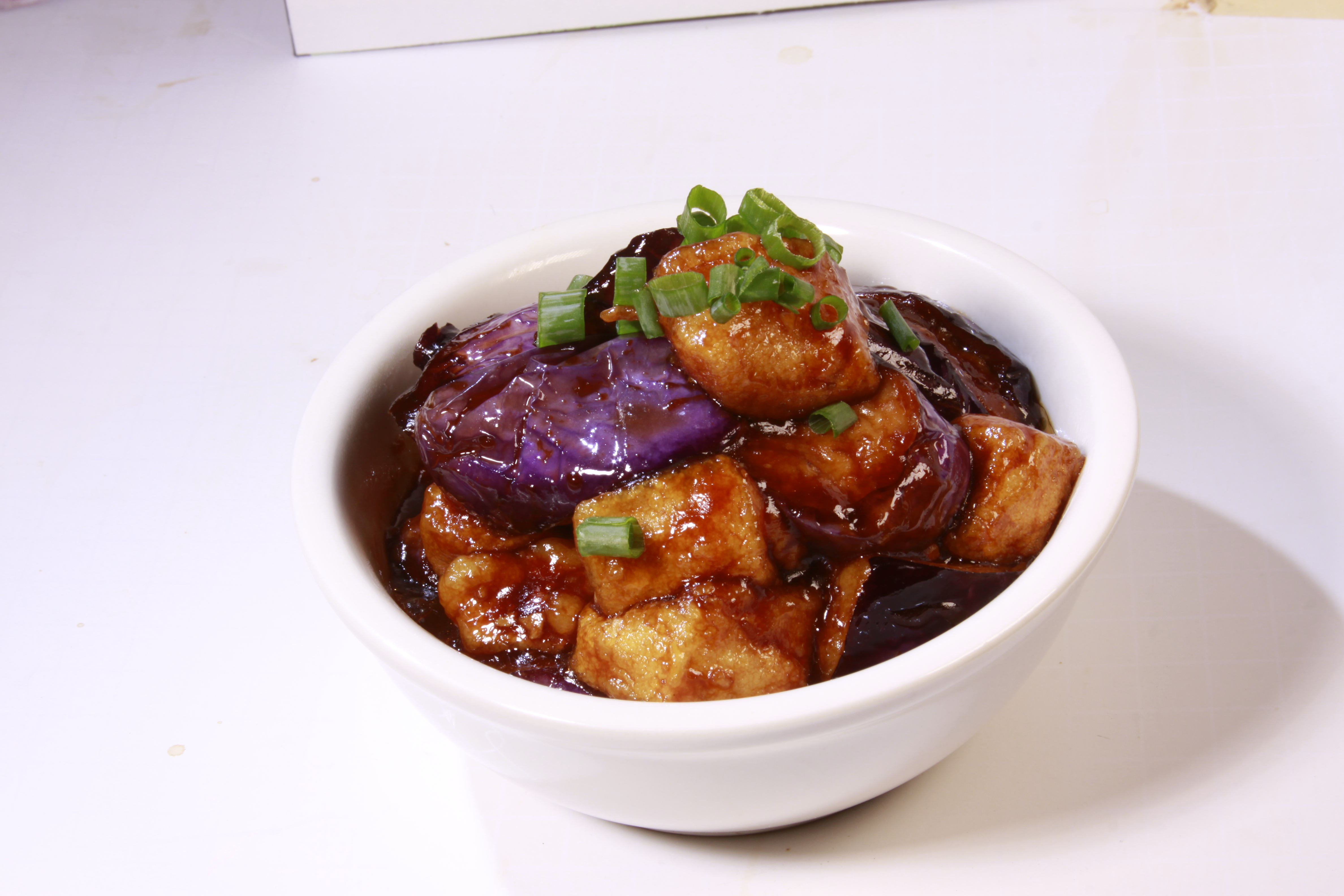 Order Hongshao Eggplant Tofu food online from Tasty Dish Chinese Street Food store, Hellertown on bringmethat.com