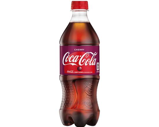 Order Coke Cherry 20oz food online from Extra Mile 2031 store, Lakewood on bringmethat.com