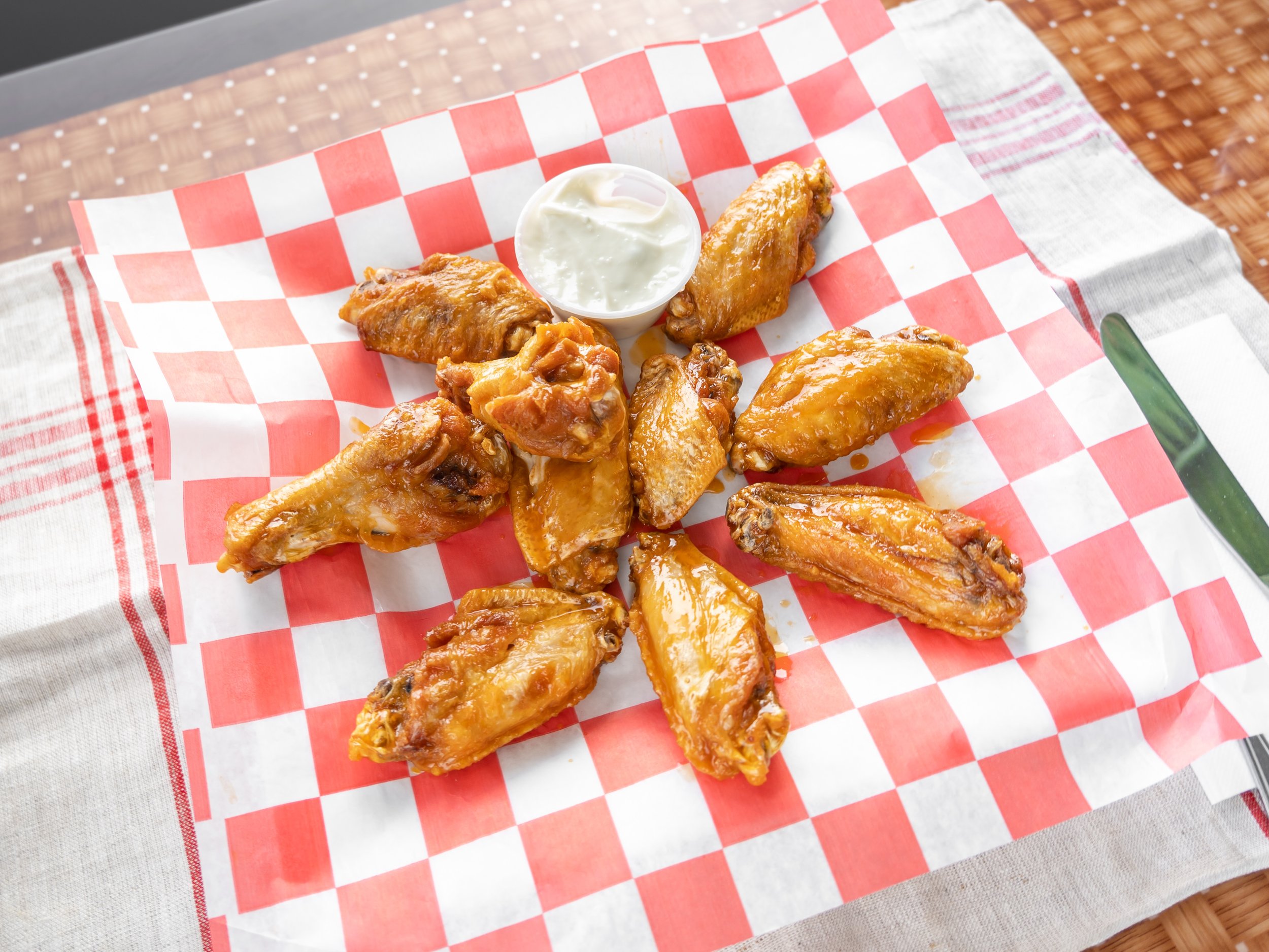 Order Wings food online from Little sicily pizza store, Glassboro on bringmethat.com