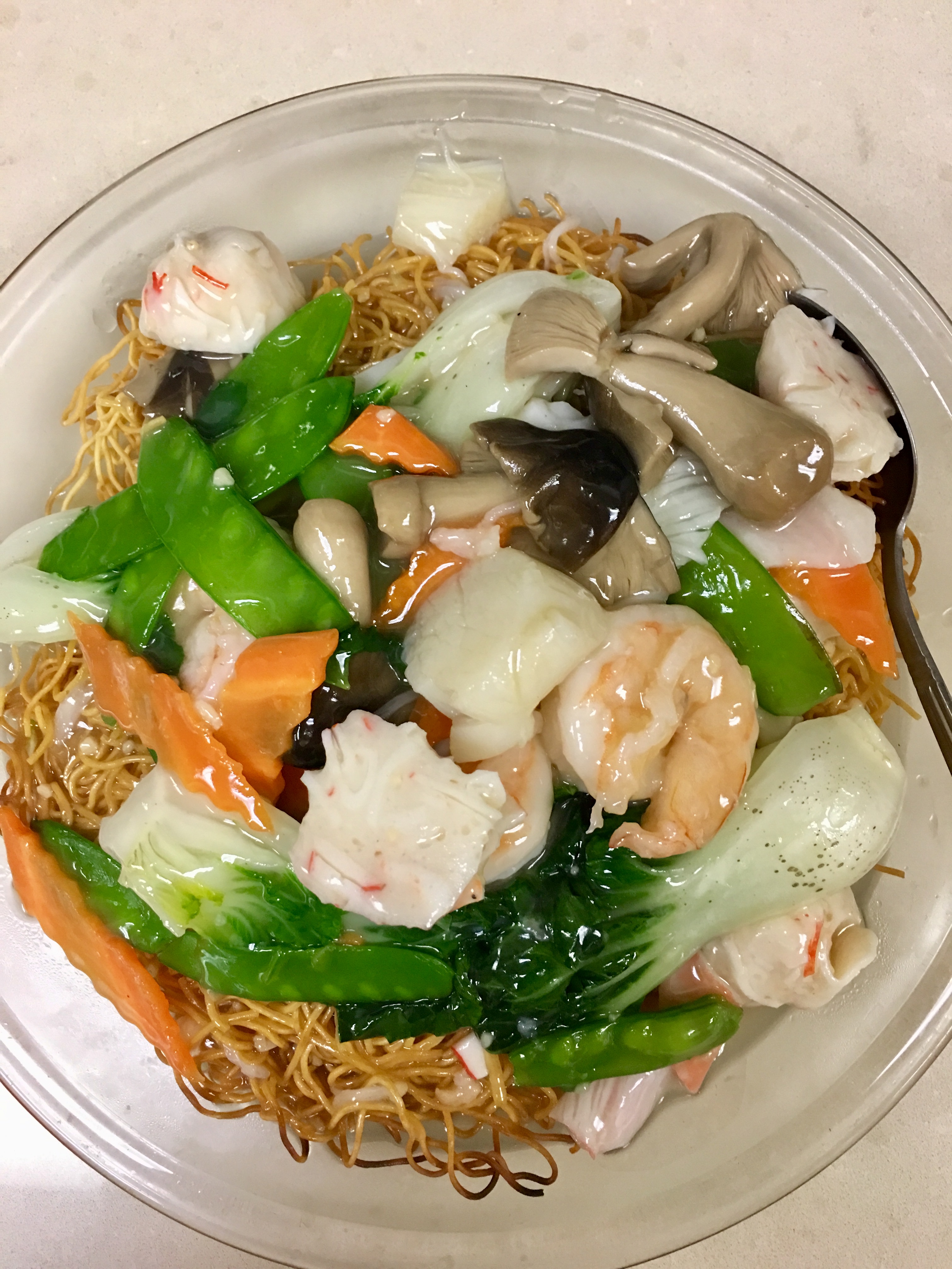 Order 111. Seafood Pan Fried Noodle food online from Rolling Cooking store, Springfield on bringmethat.com