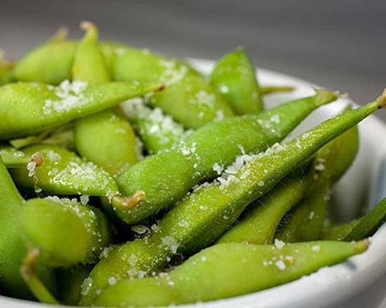Order STEAMED EDAMAME - SALTY food online from Mori store, Mcallen on bringmethat.com