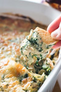 Order Spinach & Artichoke Dip food online from Halligan's Public House store, Stony Point on bringmethat.com