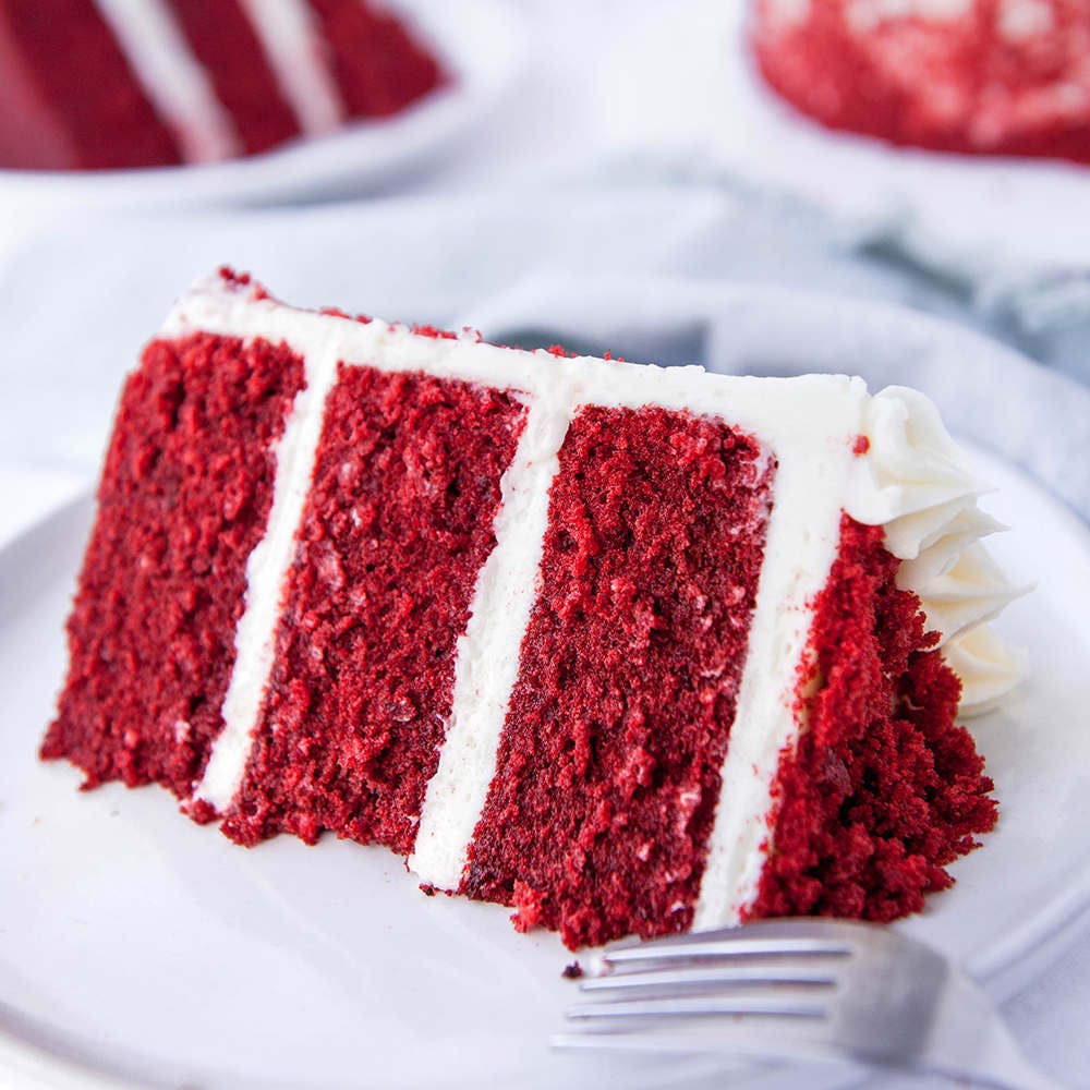 Order Red Velvet Cake - Dessert food online from Sali's Italian store, McKinney on bringmethat.com
