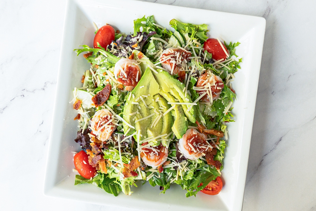 Order Shrimp & Avocado Salad food online from Cafe Express store, Houston on bringmethat.com