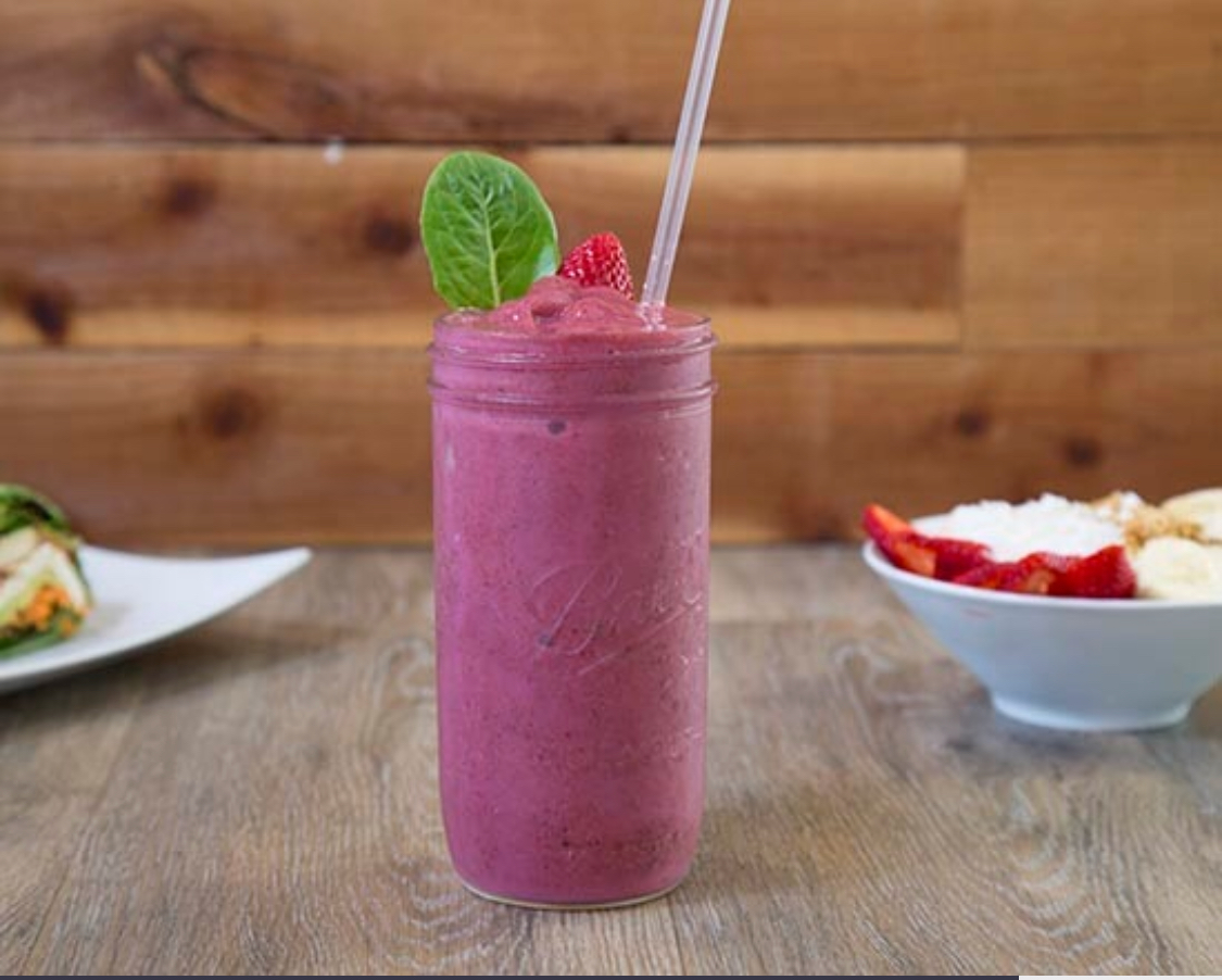 Order Triple Berry Smoothie food online from Citrina Berryfresh store, National City on bringmethat.com