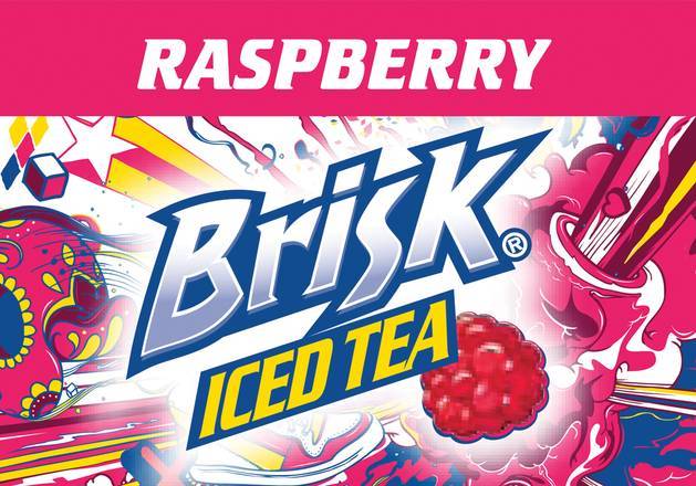 Order Raspberry Brisk Iced Tea food online from Stinkin Crawfish store, Gardena on bringmethat.com