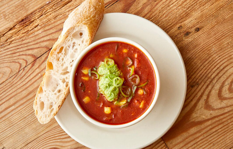 Order Vegan 3-Bean Chili food online from Le Pain Quotidien store, Los Angeles on bringmethat.com