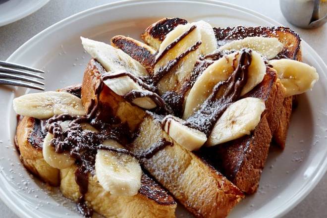 Order *Nutella Banana French Toast food online from Blue Swan Diner store, Oakhurst on bringmethat.com