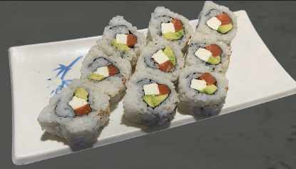 Order Bagel (Philly) Roll (Whole 9pc) food online from Sushi Kyo store, Salem on bringmethat.com