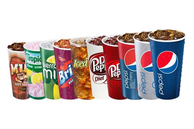 Order Fountain Drinks Large food online from Yellow Basket store, Wildomar on bringmethat.com
