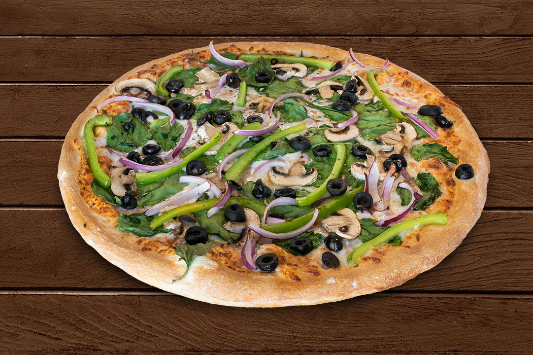 Order  Veggie Pizza food online from Coachella Pizza Co store, Coachella on bringmethat.com