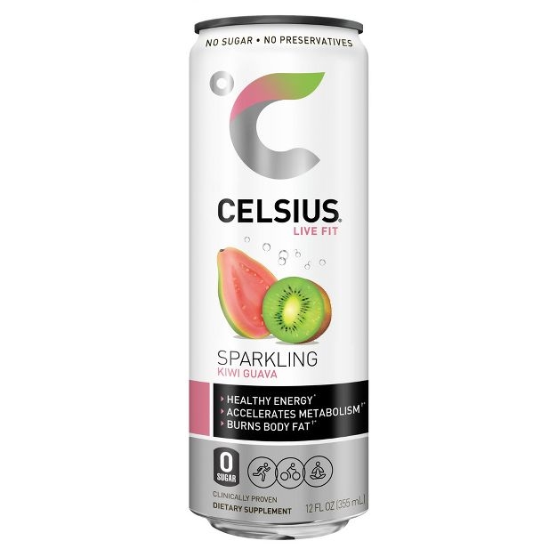 Order Celsius Kiwi Guava food online from Healthy and Delicious store, Toms River on bringmethat.com