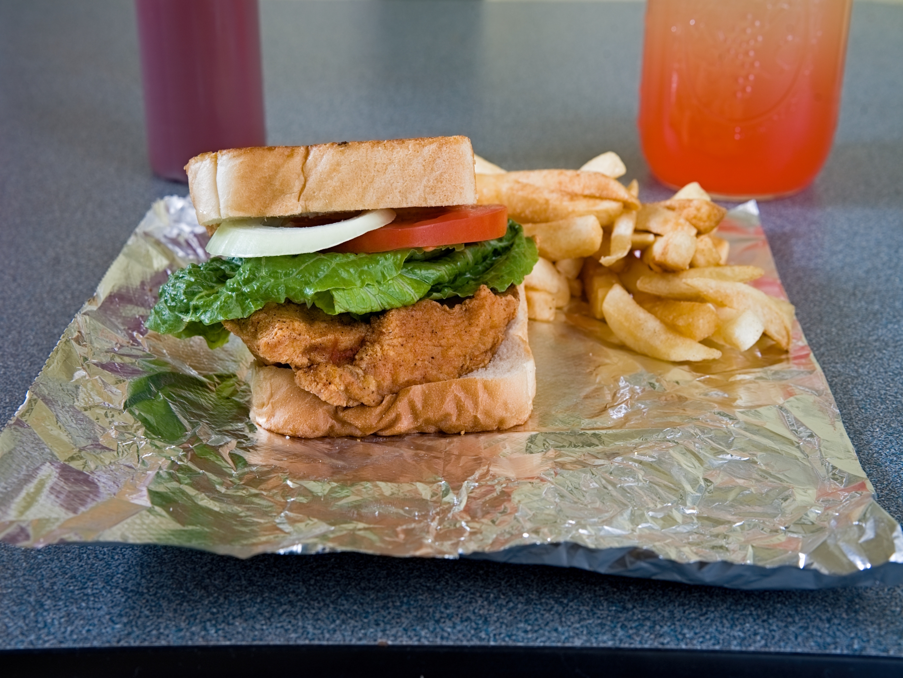 Order Jumbo Chicken Sandwich food online from Westside Coney Island store, Akron on bringmethat.com
