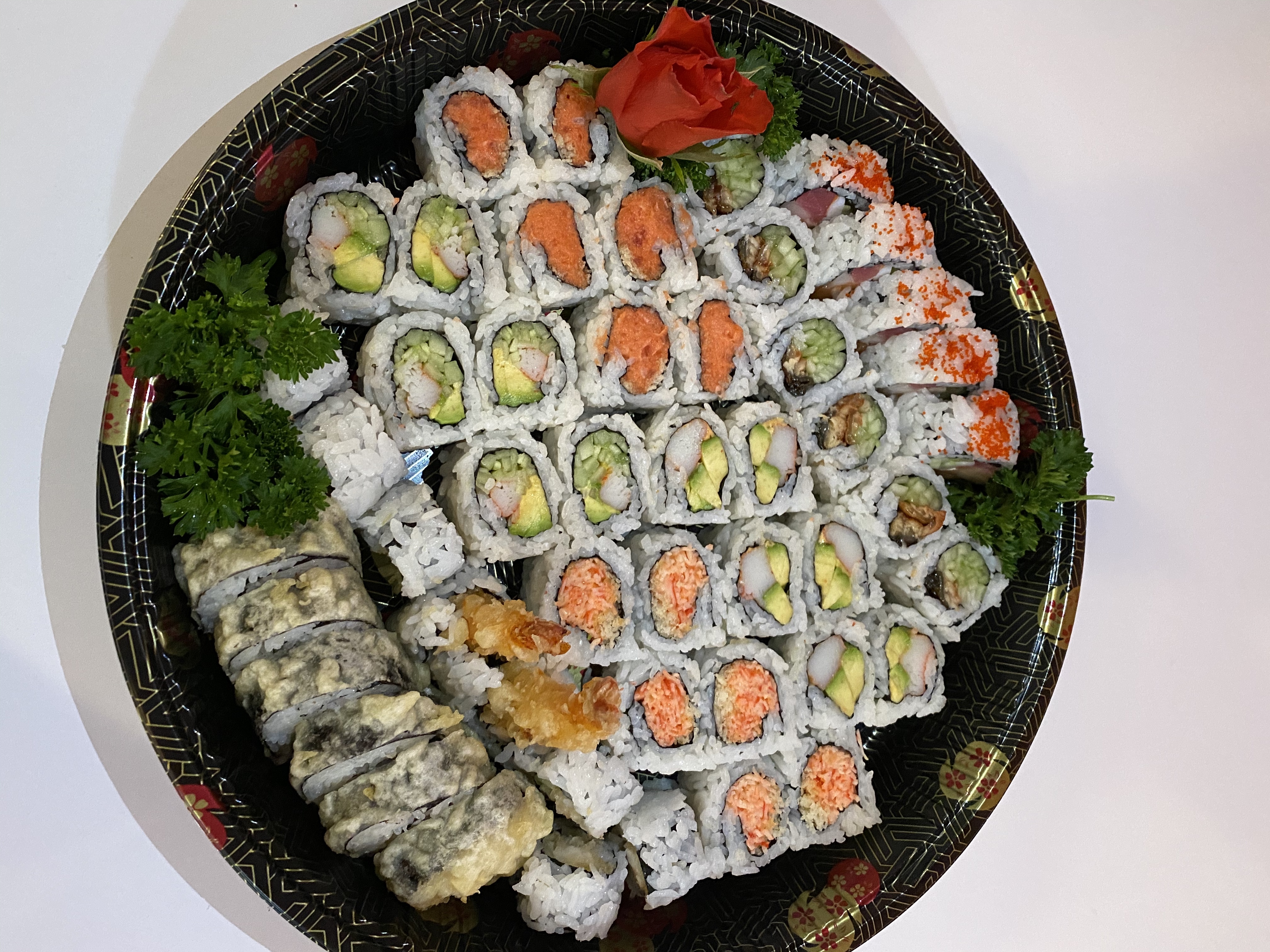 Order Party Tray All Rolls #5 food online from Kyoto Japanese Restaurant store, Cincinnati on bringmethat.com
