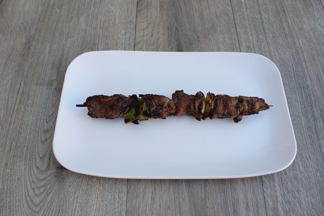 Order Side of Steak Kabob food online from Daphne's Greek Cafe store, Simi Valley on bringmethat.com