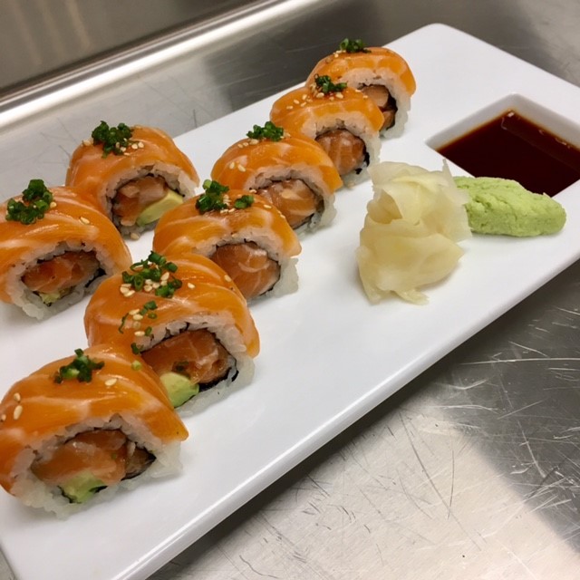 Order Salmon Avocado Roll food online from TAO store, Los Angeles on bringmethat.com