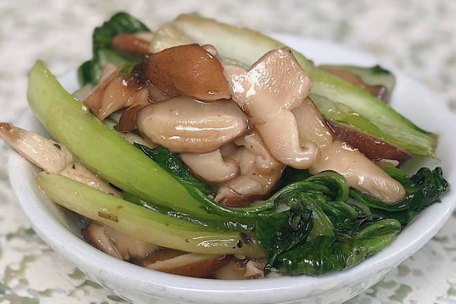 Order Bok Choy and Mushrooms food online from Tin Leaf Fresh Kitchen store, Carlsbad on bringmethat.com