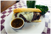 Order Italian Beef Sandwich food online from Chicago Dough Company store, Bourbonnais on bringmethat.com
