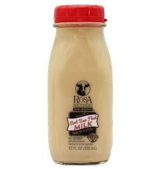 Order Rosa Brothers Milk - Root Beer Float 12 oz food online from IV Deli Mart store, Goleta on bringmethat.com