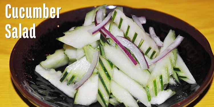 Order Cucumber Salad- food online from Gorilla Sushi store, Chicago on bringmethat.com