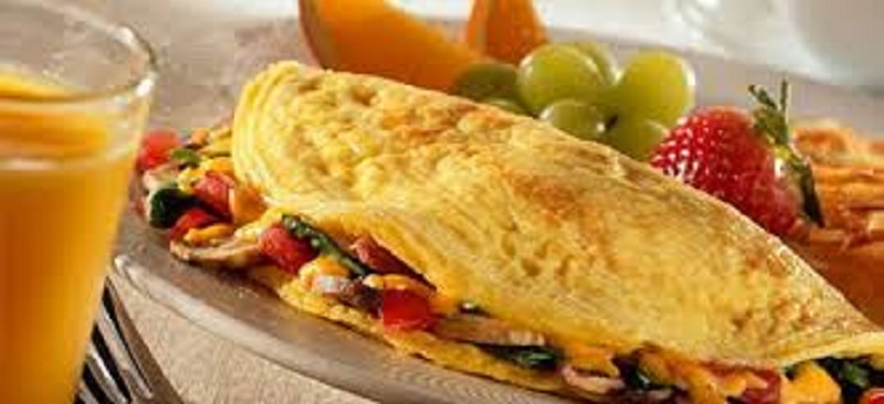 Order Veggie Omelette  food online from Akh's Cafe store, San Francisco on bringmethat.com