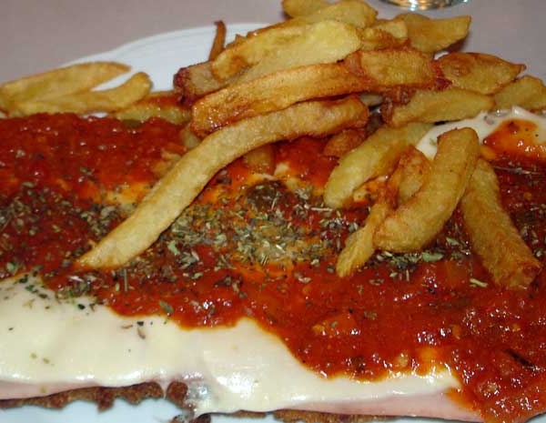 Order 47. Napolitana de Pollo food online from Spain Restaurant store, Los Angeles on bringmethat.com