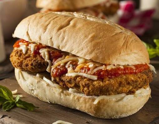 Order Chicken Parmesan Sub food online from Michaelangelo's Pizza store, Baltimore on bringmethat.com