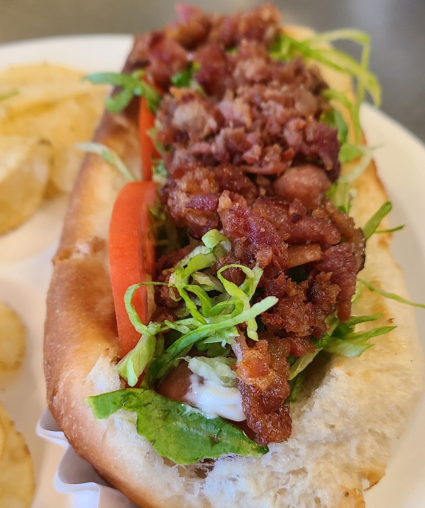 Order BLT Dog food online from Doglicious Hot Dogs store, Glendale on bringmethat.com