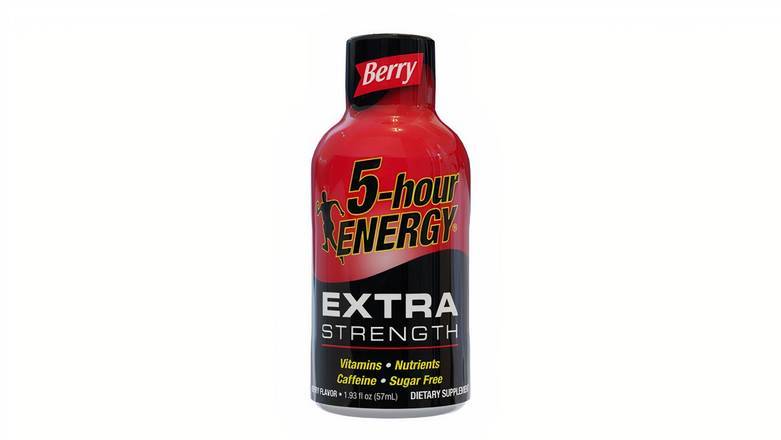 Order 5 Hour Extra Strength Energy Drink Shot, Berry, 2 for 2.99 food online from Mac On 4th store, Alton on bringmethat.com