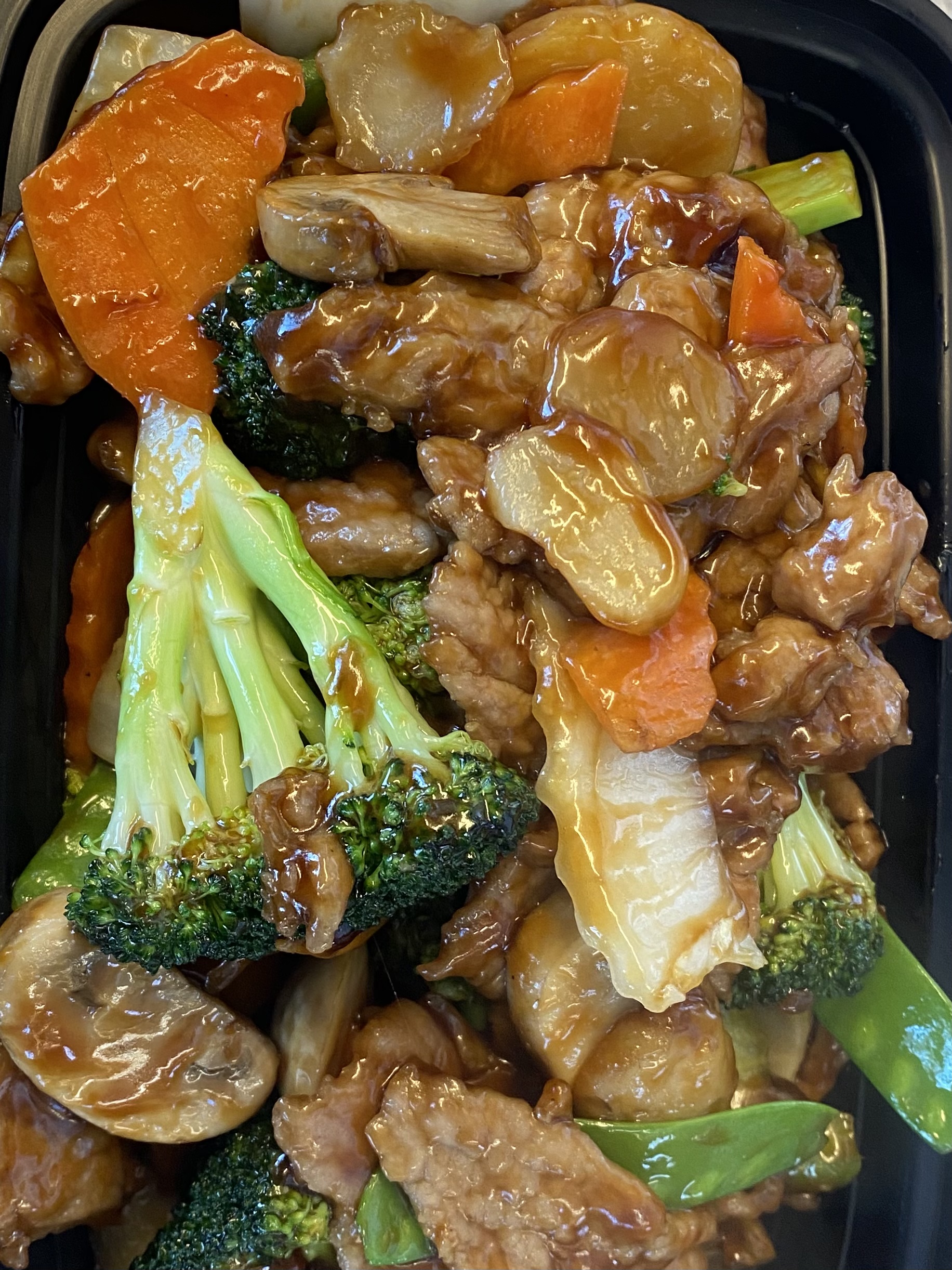Order 44. Beef with Mixed Vegetables food online from Happy Garden Chinese Restaurant store, Revere on bringmethat.com