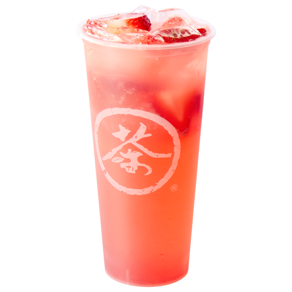 Order Lychee Strawberry Splasher (Large ONLY) food online from Ten Ren Tea Time store, Walnut on bringmethat.com