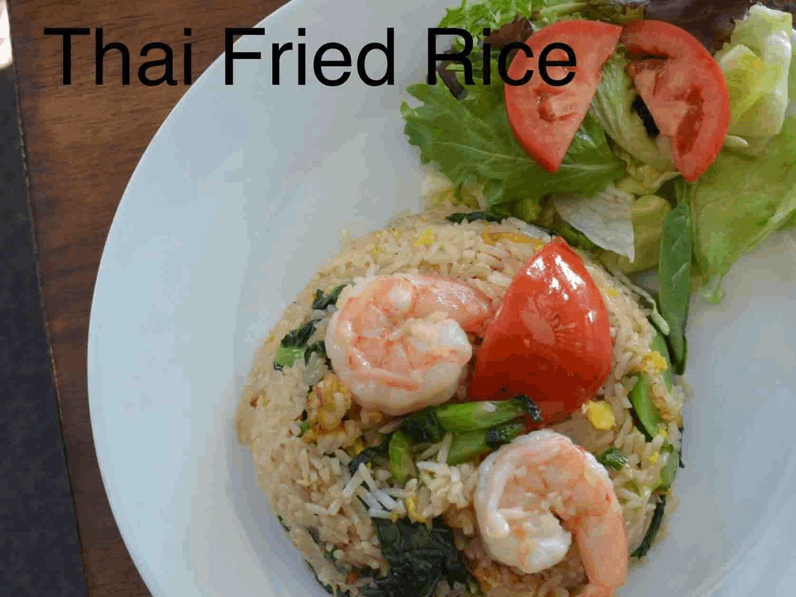 Order Thai Fried Rice (Khao Pad) food online from Toomie Thai store, Alameda on bringmethat.com