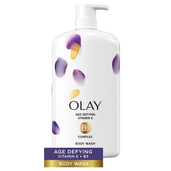 Order Olay Age Defying with Vitamin E Body Wash, 30 OZ food online from CVS store, MANKATO on bringmethat.com