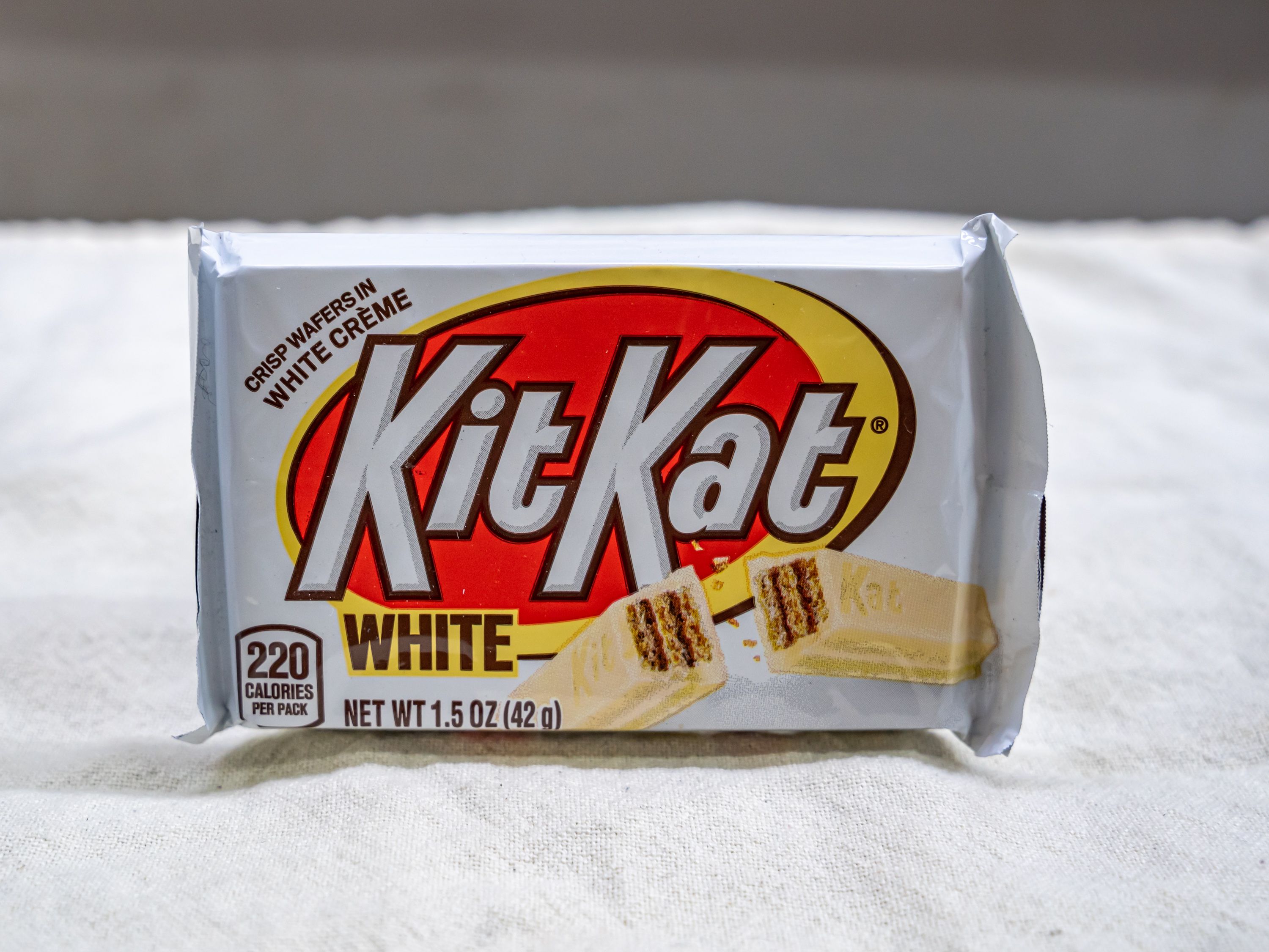 Order Kit Kat - White Chocolate -1.5oz food online from Quentin Deli and Grocery store, Brooklyn on bringmethat.com