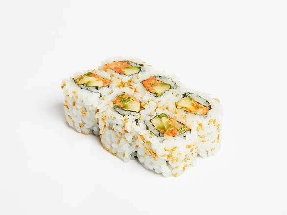 Order Spicy Salmon Roll food online from Sushi Cutie store, Greensboro on bringmethat.com