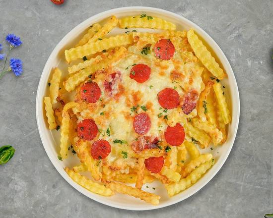 Order Loaded Pizza Fries food online from Reale Italia store, Harriman on bringmethat.com